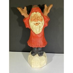 8” David Frykman Oh the Joy Santa Figurine Christmas Saint Nick